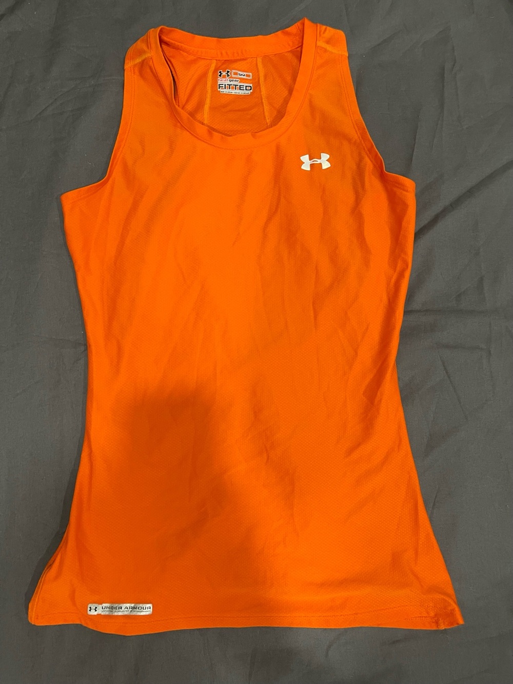 Under Armour Women's Bright Orange Tank Top